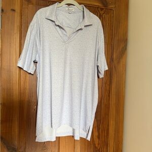 Peter Millar Light Blue Polo Shirt